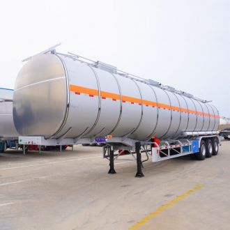 3 Axle Stainless Steel Diesel Tanker