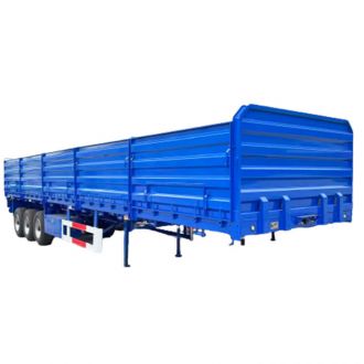 3 Axle 60ton Side Wall Semi Trailer