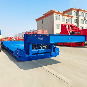 3 Line 6 Axle Heavy Duty Lowboy Trailer