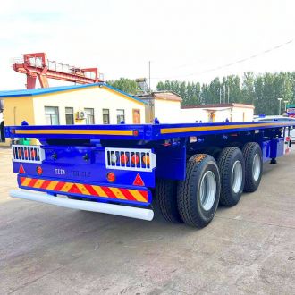 3 Axle Flat Bed Trailer