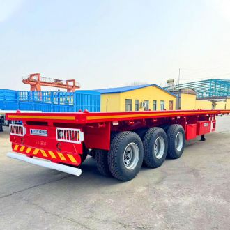 60ton 3 Axle Flatbed Trailer