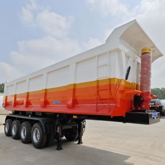4 Axle Semi Dump Trailer