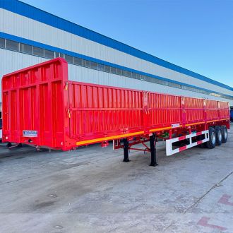 3 Axle 60 Tons Side Wall Trailer