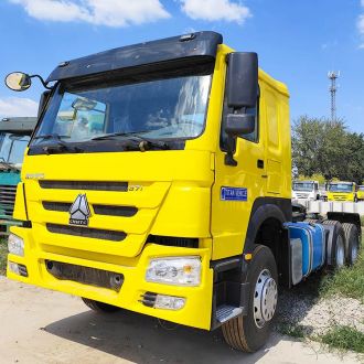 Used 371 Sinotruk Howo 6x4 Tractor Truck