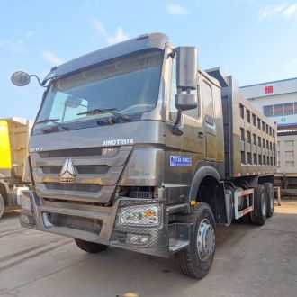 Euro 2 RHD 2nd Hand Sinotruk Howo Dump Truck