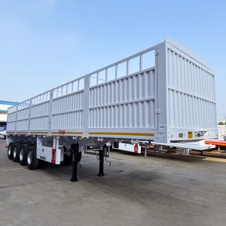 4 Axle Cargo Fence Semi Trailer
