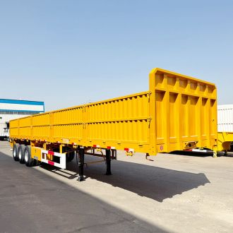 3 Axle 60 Ton Drop Side Trailer
