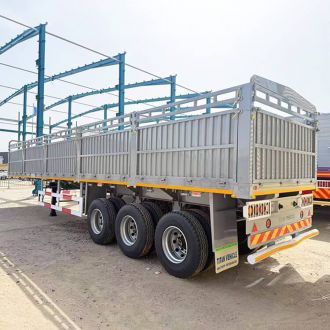 3 Axle Cargo Fencing Trailer